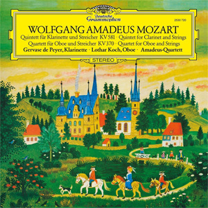 Mozart Clarinet Quintet & Oboe Quartet ~ LP x1 180g 